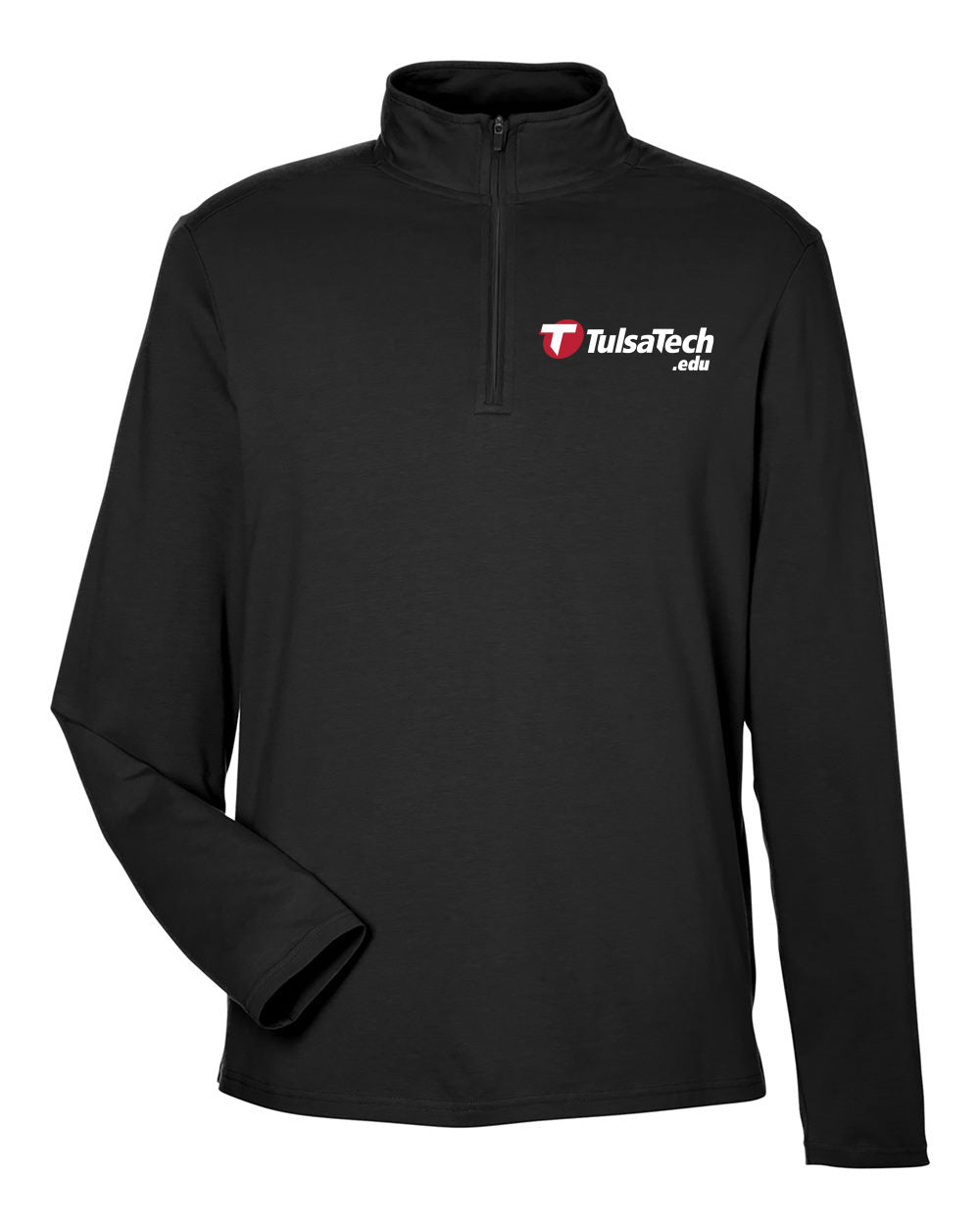 Devon & Jones Men's Quarter Zip Pullover