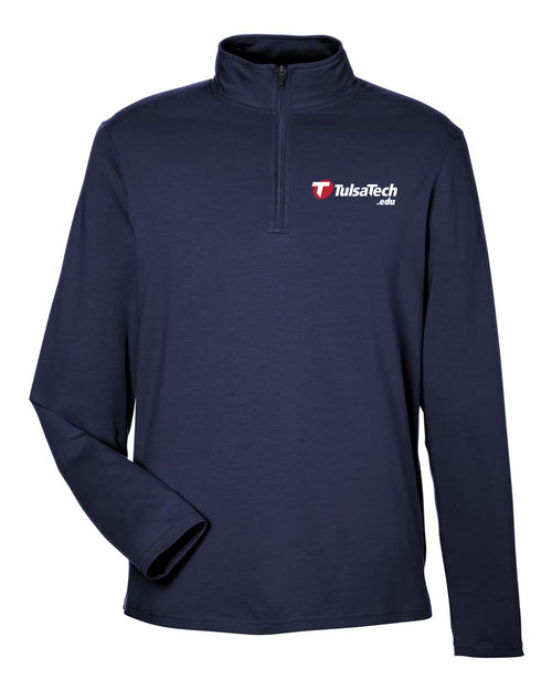 Devon & Jones Men's Quarter Zip Pullover