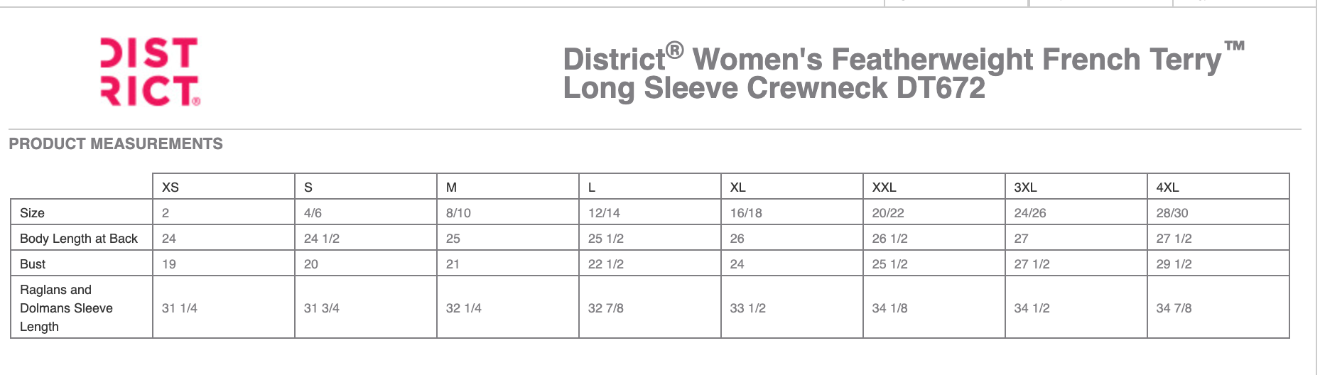 Women’s Featherweight French Terry Long Sleeve Crewneck