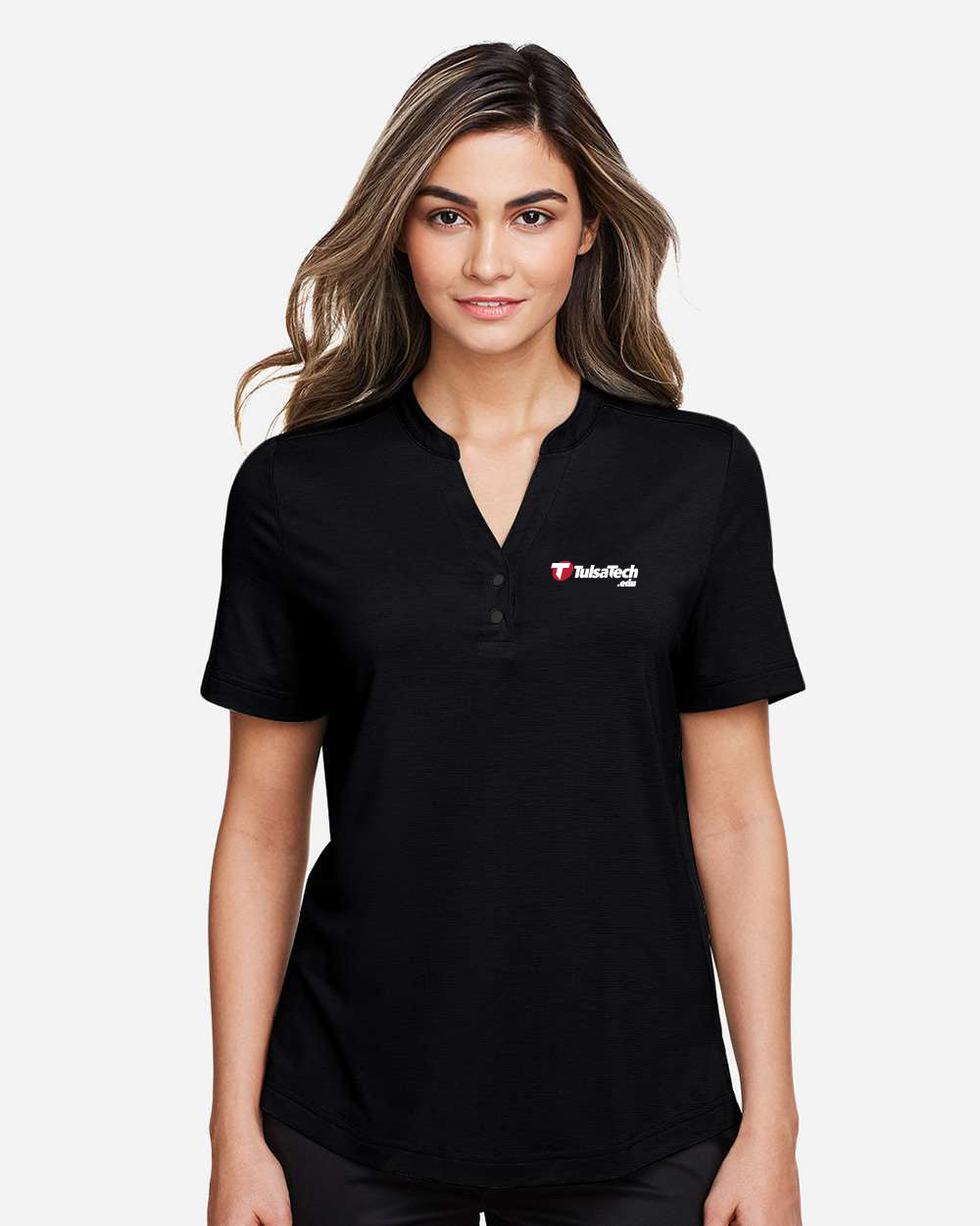Women's Snap-Up Stretch Performance Polo