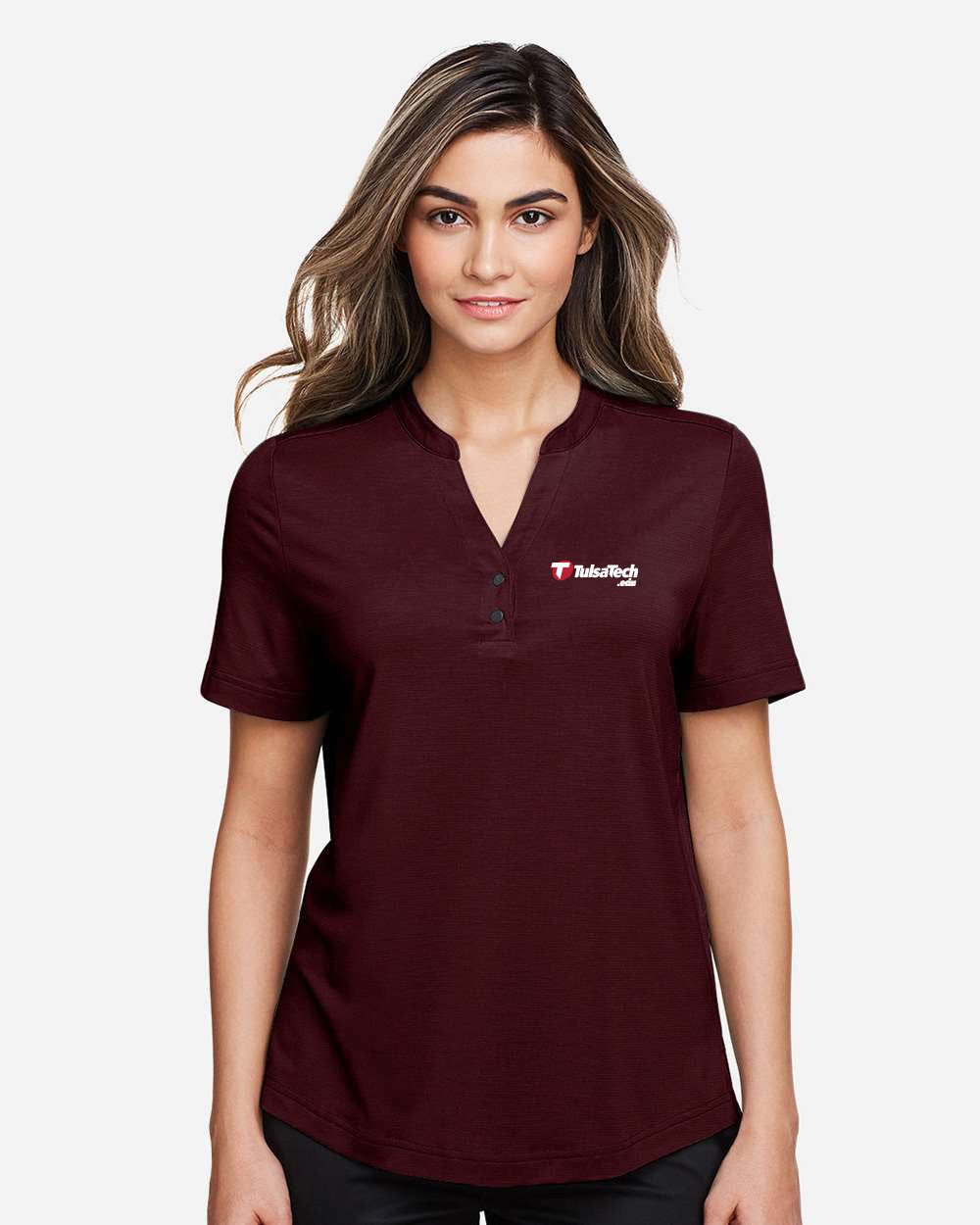 Women's Snap-Up Stretch Performance Polo