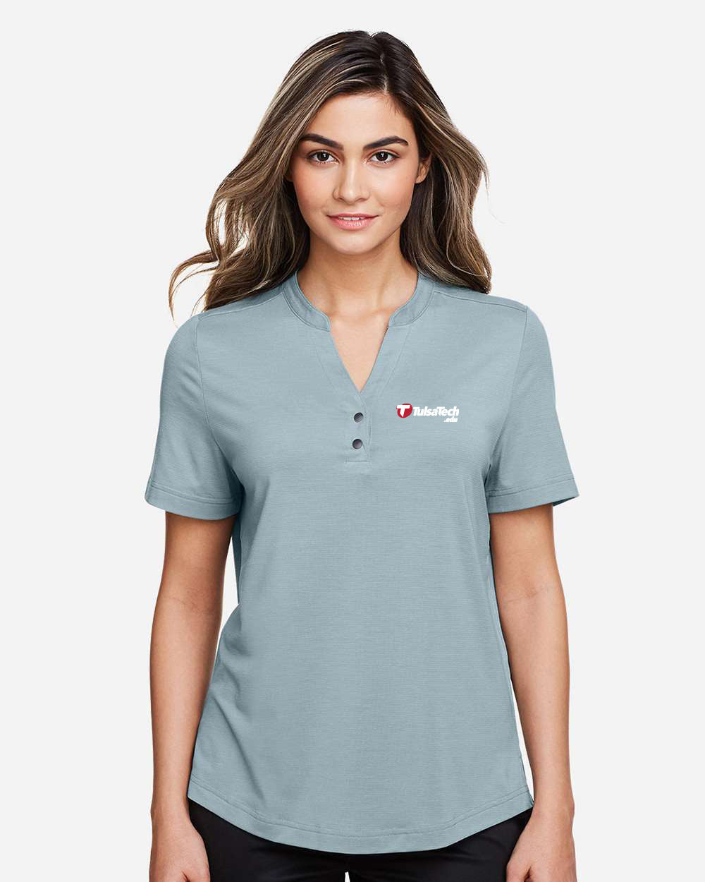 Women's Snap-Up Stretch Performance Polo