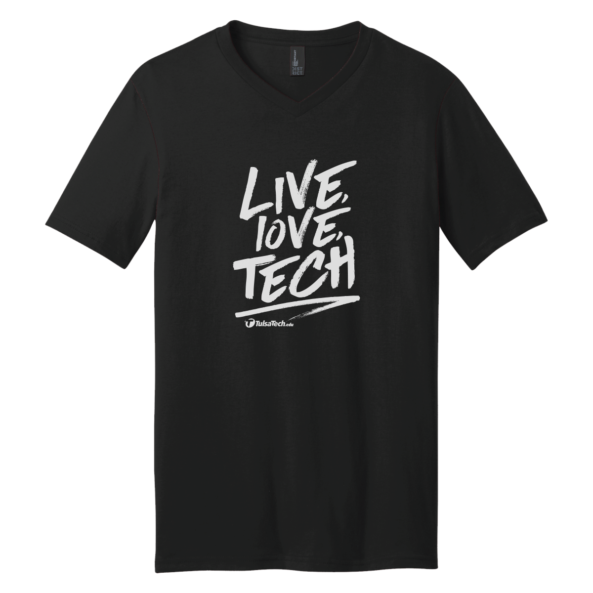Live, Love, Tech V-Neck Tee